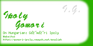 ipoly gomori business card